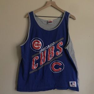 •nutmeg vintage 80’s cubs tank top•